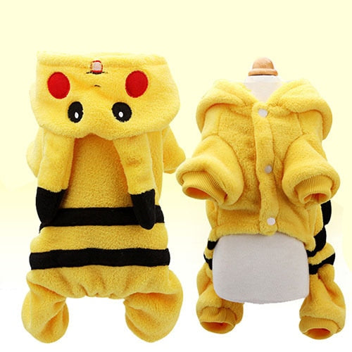 Pikachu Pet Winter Pajama