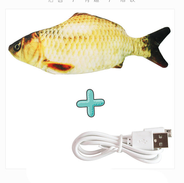 Cat Toy Fish (USB Charger Interactive)