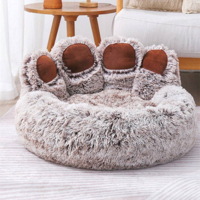 Bear Shape Paw Pet Bed