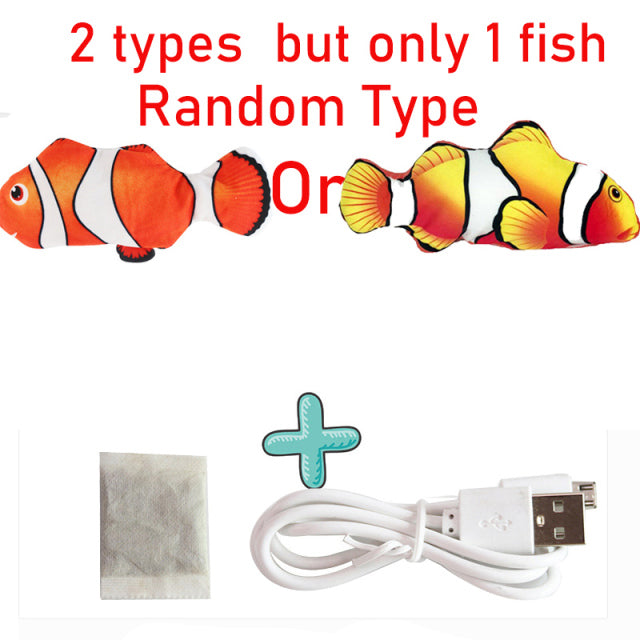 Cat Toy Fish (USB Charger Interactive)