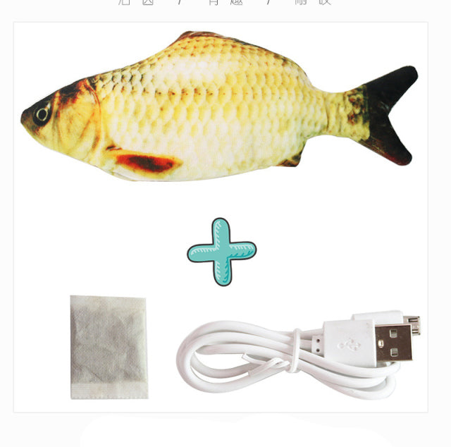 Cat Toy Fish (USB Charger Interactive)