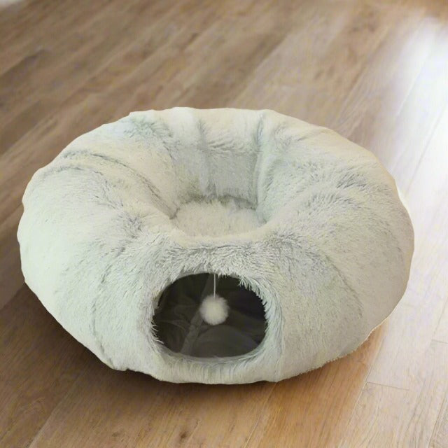 2 In 1 Round Tunnel Cat Beds