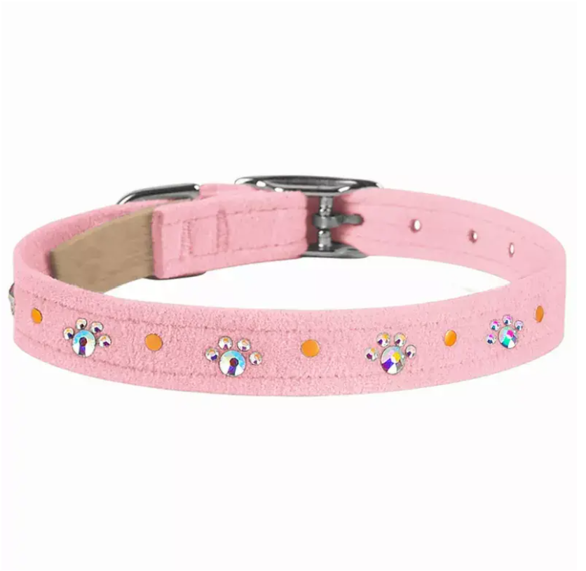 Susan Lanci Designs Crystal Paws Collar