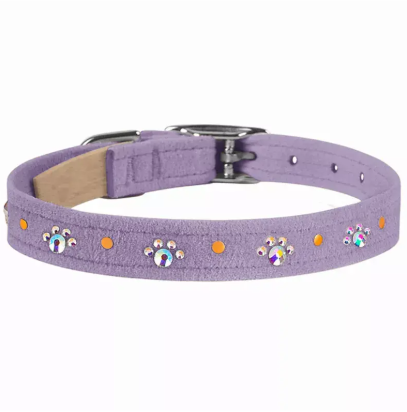 Susan Lanci Designs Crystal Paws Collar