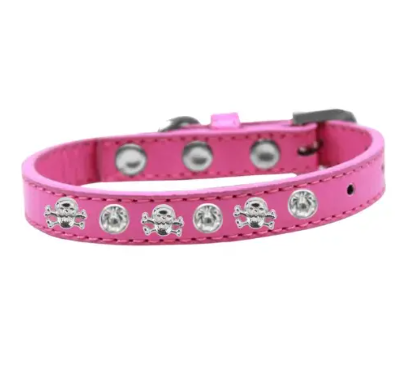 Skull Studded Collar