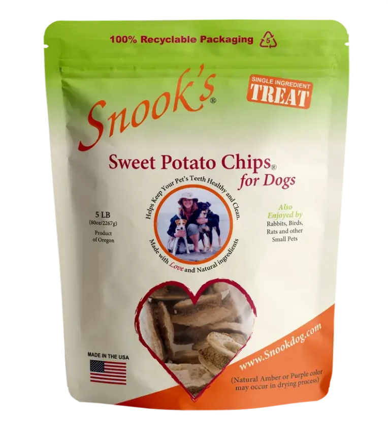 Sweet Potato Dog Chips