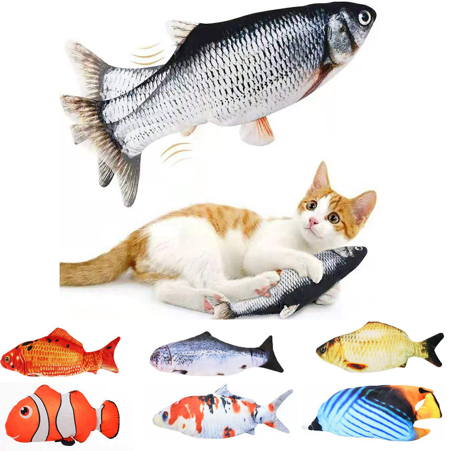 Cat Toy Fish (USB Charger Interactive)