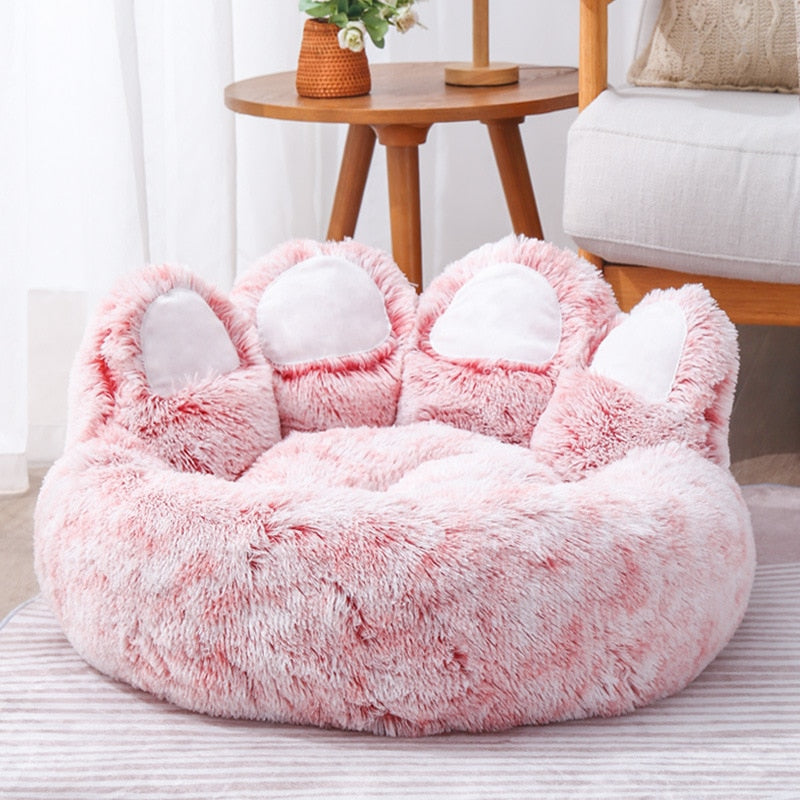 Bear Shape Paw Pet Bed