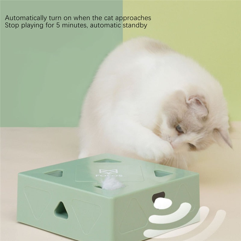 Electric Pet Cat Peek-a-boo Smart Toy